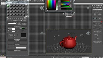 3ds max 2010 teapot tutorial