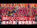 選曲が良すぎて鳥肌立った！【2022夏　甲子園応援】新世界より　第4楽章など　國學院栃木　応援　　ブラバン甲子園