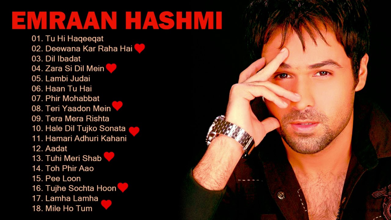 BEST OF EMRAAN HASHMI SONGS 2021   Hindi Bollywood Romantic Songs   Emraan Hashmi Best Songs Jukebox