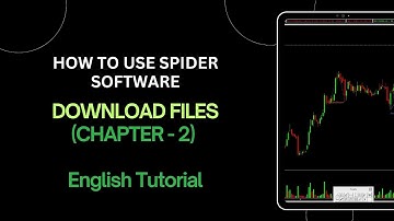 DOWNLOAD FILES | HOW TO USE SPIDER SOFTWARE | TRY NOW! | ENGLISH