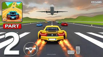 Car Race - Gameplay Walkthrough Part 2 - Level 9-13 (Android, iOS)