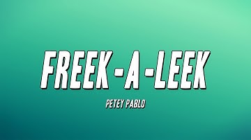 Petey Pablo - Freek-A-Leek (Lyrics)