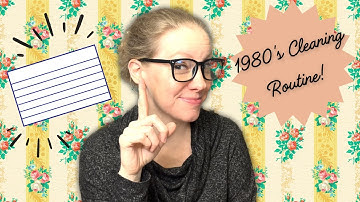 Index Card CLEANING ROUTINE! | Sidetracked Home Executives | SHE System