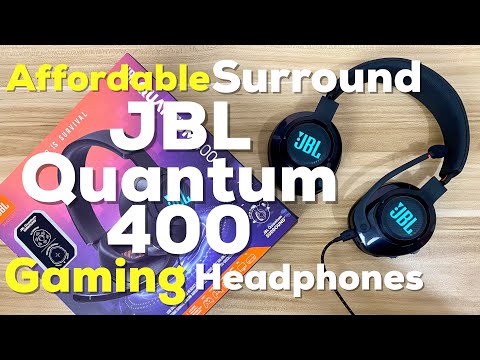 JBL Quantum 400 Gaming Headphones Unboxing, Impressions