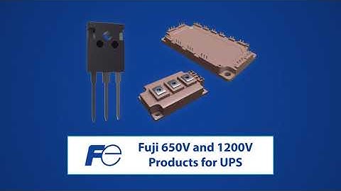 Fuji Electric IGBT Modules for UPS Applications