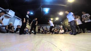 20141019 4 real Vol.6 Freestyle 2 on 2 Best 16 James Bon & Taco vs Beigow & Well