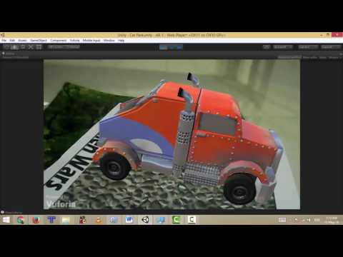 Augmented Reality AR Test Vuforia Unity 3D