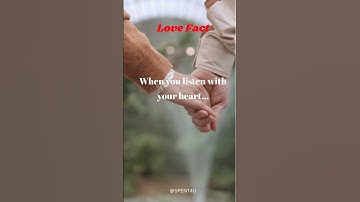 when you listen with your heart...#motivation #facts #quotes #shorts