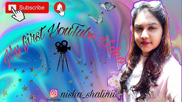 My First introduction Video on YouTube channel #nishashalinivlogs #firstvideo #introductionvideo