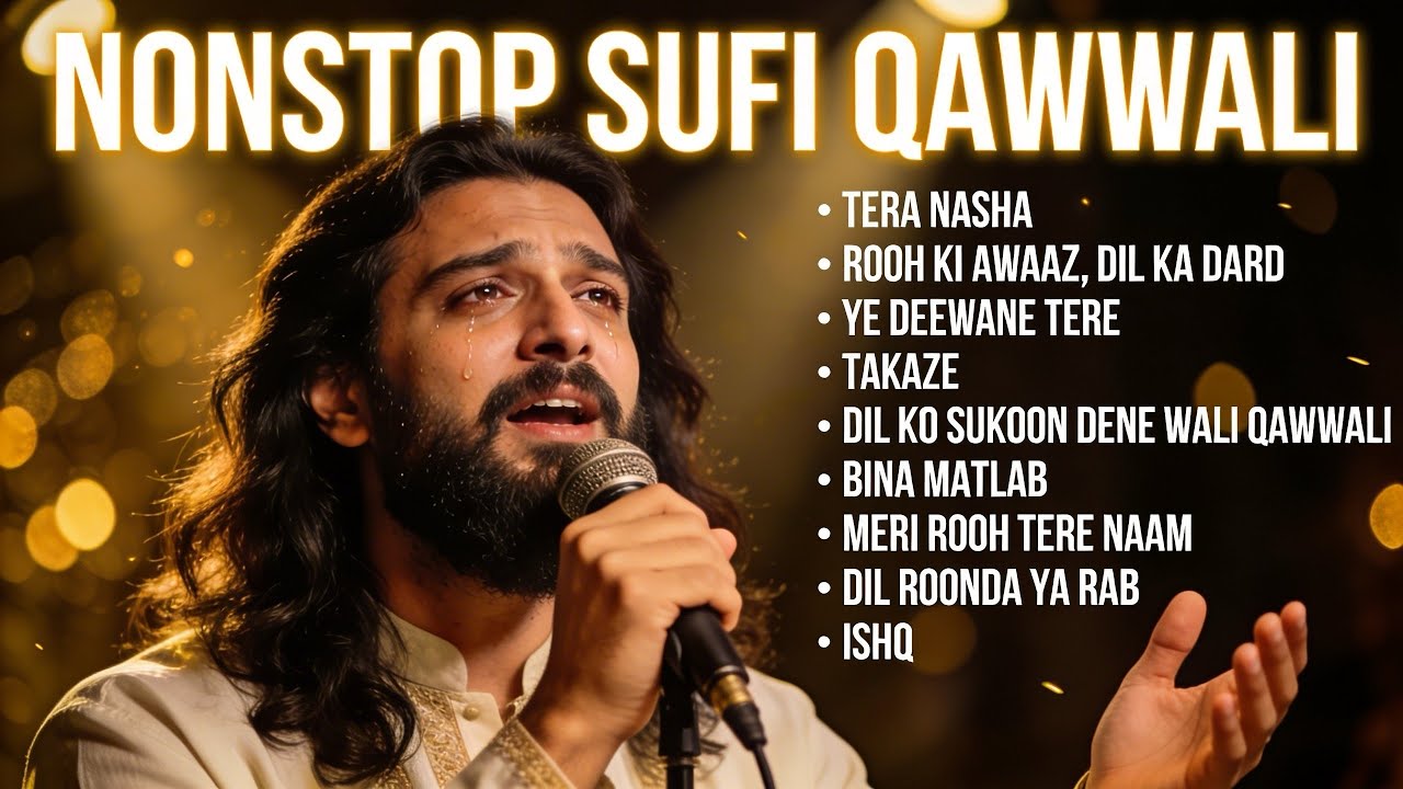 Non Stop Sufi Songs 💛 Dil Ko Sukoon Dene Wale Kalam | Heart Touching & Emotional