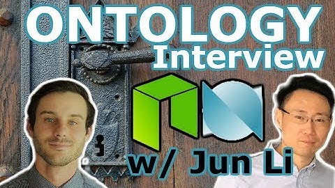 NEO News Now | In Person Interview w/ Jun Li Founder Ontology | Trust-Identification NEO Ecosystem