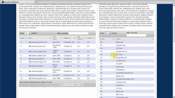 Simple Dashboard with Archimede