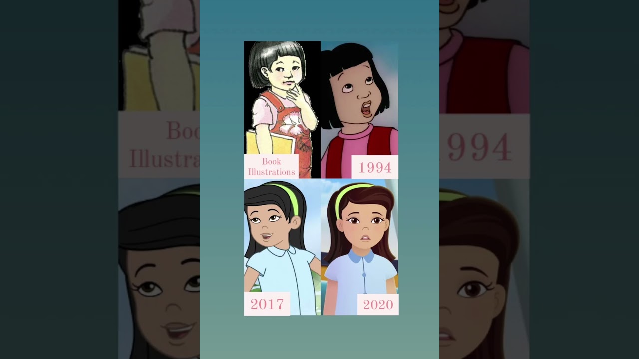 Magic School Bus Characters (Back Then vs Now)