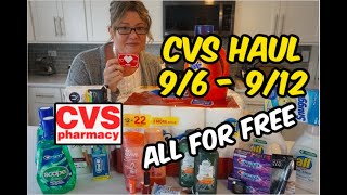 CVS HAUL (9\/6 - 9\/12) | 23 ITEMS FOR FREE!! 🙌