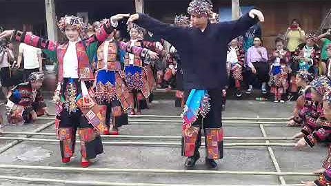 Vũ điệu nhảy sạp của người Lô Lô || Văn nghệ dân gian người Lô Lô || Văn hóa dân tộc Lô Lô