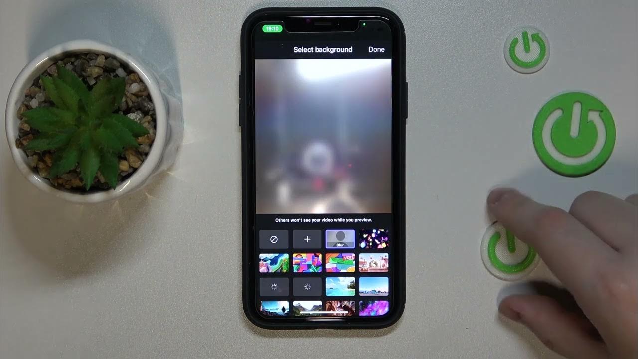 How to Blur Background in Teams Set Camera to a Portrait Mode on