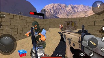 Commando Gun Strike Game _ Offline Multiplayer Shooting Game _ Android Gameplay #2