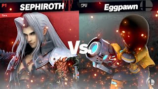 SSBU - Sephiroth (me) vs Eggpawn