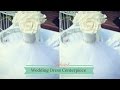 Wedding Dress  Centerpiece:  How to Create Your own Wedding Flower Centrepiece