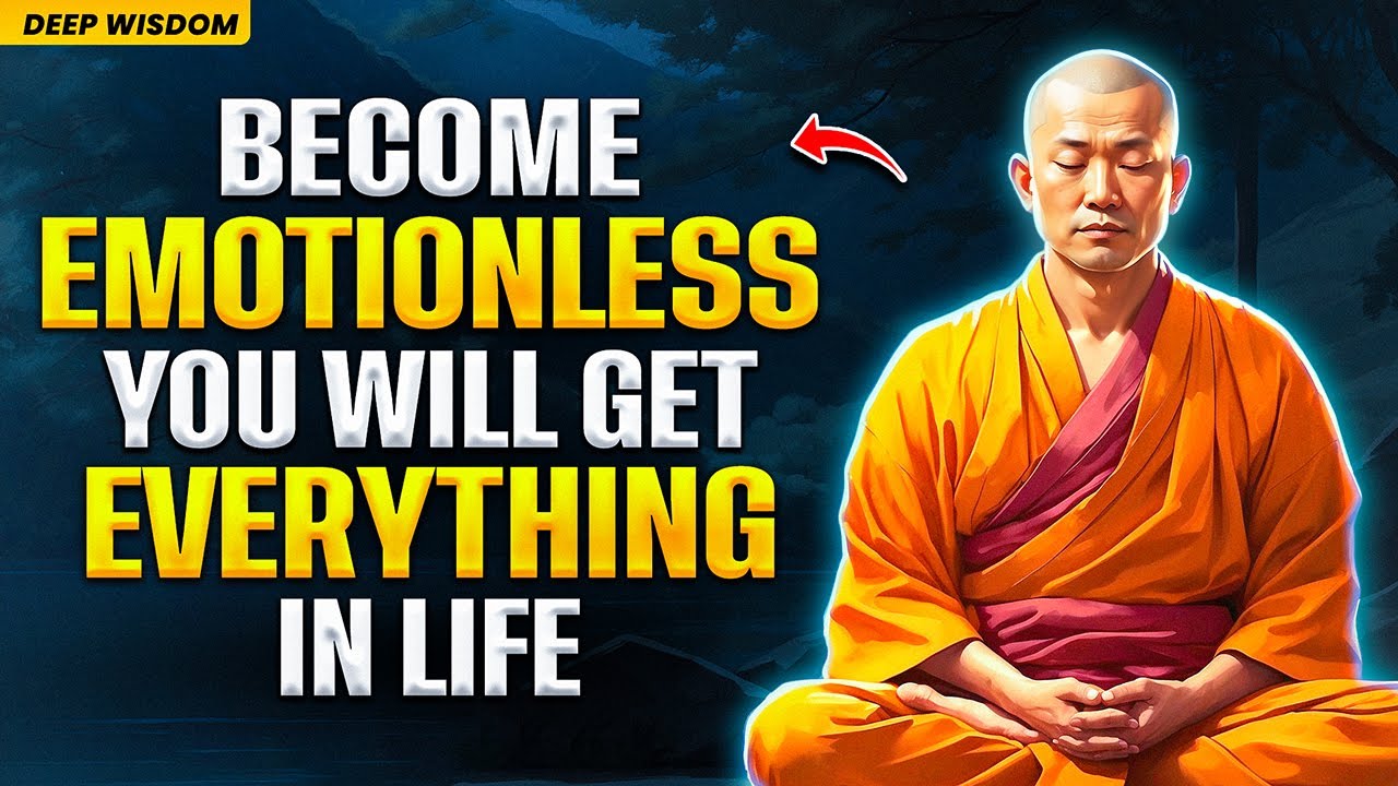 Detach From Emotions & Watch Your Life TRANSFORM! (Buddhist Teachings)