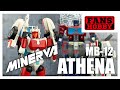 Fans Hobby MB-12 ATHENA Third Party Transformers Masterpiece MINERVA Review