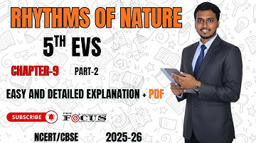 Rhythms of Nature | Class 5 EVS Chapter 9 | Full Lesson Explanation + Pdf | 2025-26 | part 2