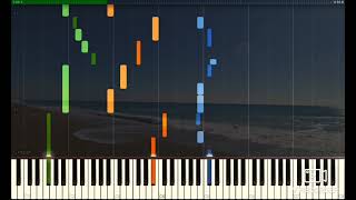 Adriano Celentano - Confessa Piano Tutorial Synthesia