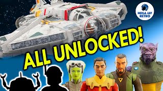 ALL TIERS UNLOCKED! The Ghost Star Wars The Vintage Collection Haslab - Mega Jay Retro