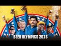 Taylor lewan  will compton throw the greatest beer olympics of all time