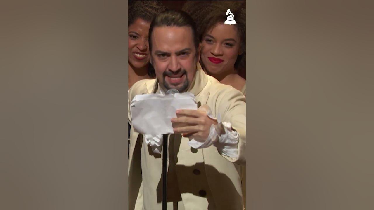 Lin-Manuel Miranda Raps His GRAMMY Acceptance Speech For 'Hamilton' | GRAMMY Rewind