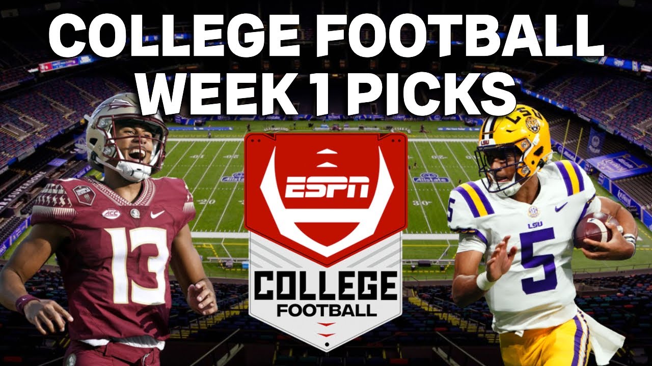 nfl week 1 picks 2022 espn