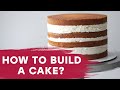 Cake assembling a cake