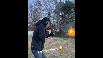 Fostech echo binary trigger X  DB ARP #Shorts #ar15 #fostech #binary #legal #10inch #2a #fireball
