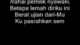 edcoustic-muhasabah cinta lyrics