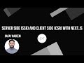 5-Server Side Rendering (SSR) and Client Side in Next.js (Urdu/Hindi)