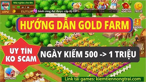 Hướng dẫn chi tiết đầu tư game NÔNG TRẠI GOLD FARM Ngày kiếm 500k đến 1 Triệu. AE Mới Nên xem
