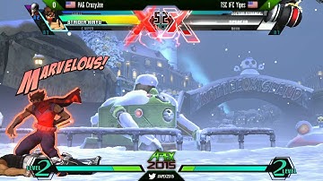 APEX 2015: UMVC3: PAG Crazy Joe vs TSC IFC Yipes