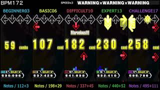 DDR / WARNING×WARNING×WARNING - SINGLE (DanceDanceRevolution A3)