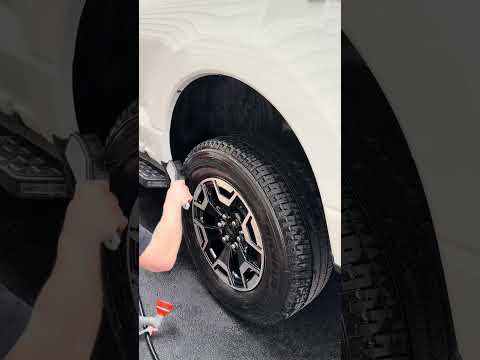 VIKING Tire Brush and Wheel Brush for Cleaning Car, Tires, Car Wash, Grey, 10.3 x 3.3 x 2.3 inch