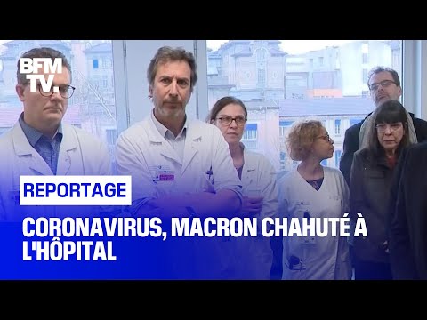 Coronavirus, Macron chahuté à l'hôpital Coronavirus, Macron chahuté à l'hôpital