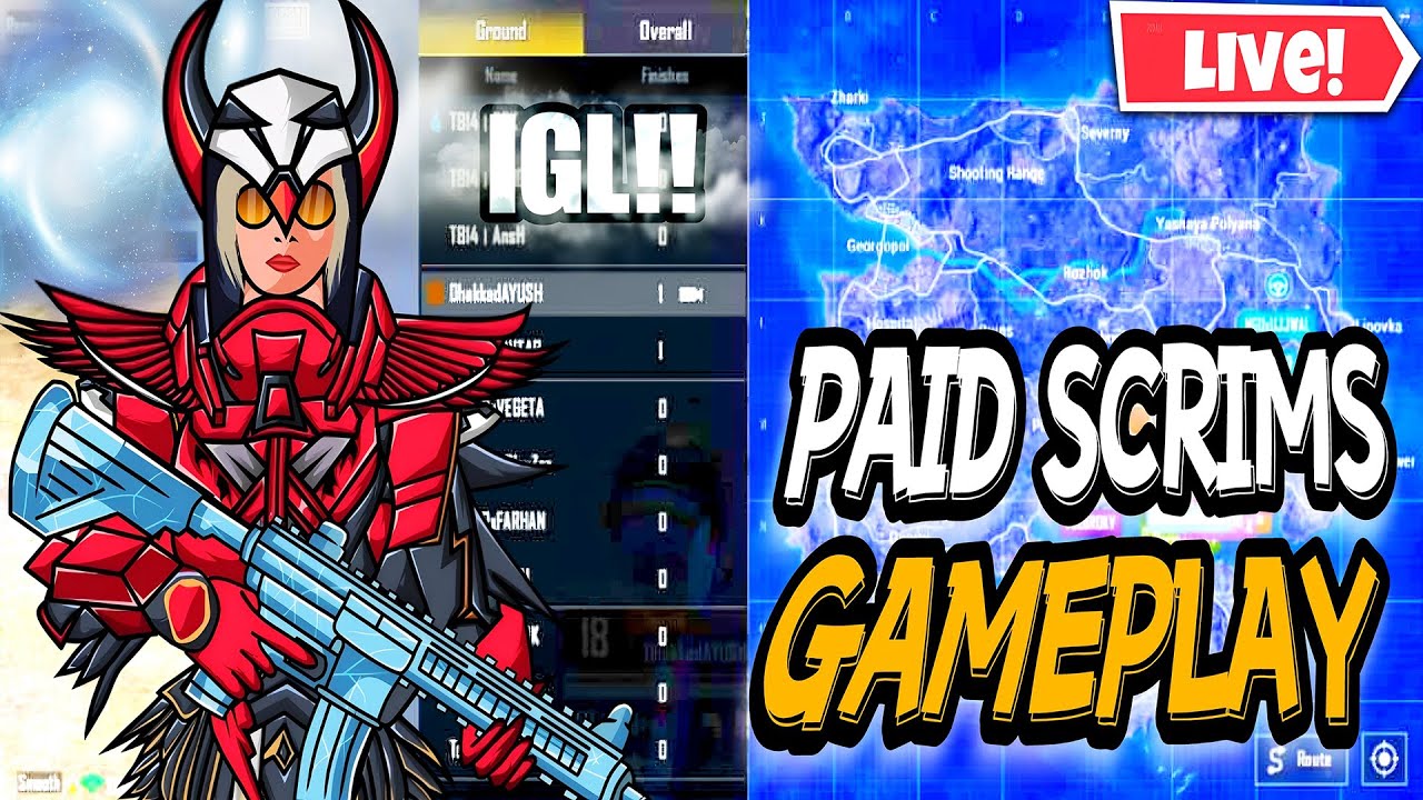 BGMI SCRIMS LIVE 😎 BGMI LIVE 😍 IQOO 12 🔥 PUBG MOBILE - YouTube