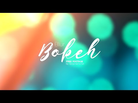 Bokeh Green color  background Free download video 1080P  no copyright video