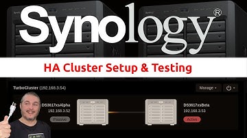 Configuring a Synology HA Cluster and Showing What Happens When You Pull The Plug!
