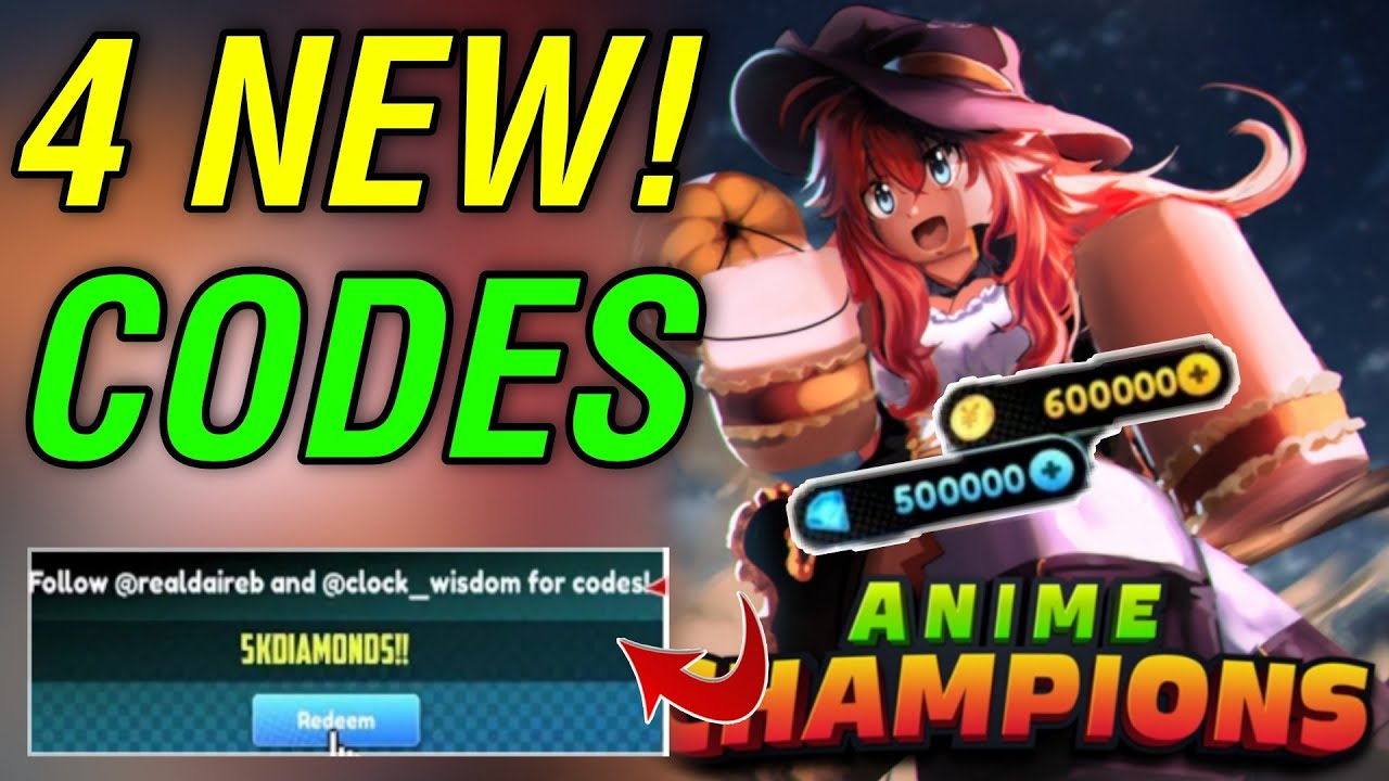 ⚠️NEW UPDATE⚠️ANIME CHAMPIONS SIMULATOR ROBLOX CODES 2023 - ANIME ...