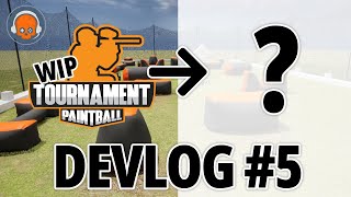 Paintball Video Game in Unreal 5 - DevLog 5 (New UI, Bug Fixes, New Name)