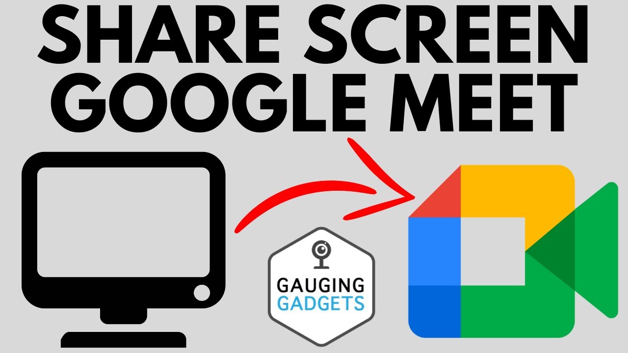 How to Share Screen in Google Meet