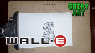 COMO DIBUJAR A WALL-E//CHIKY ART