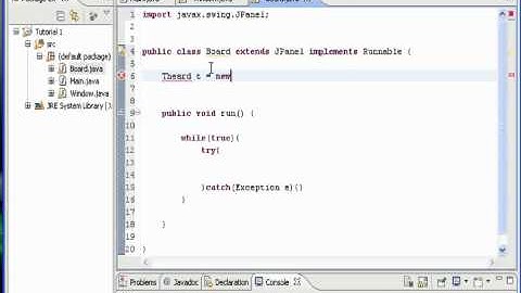Java Game Tutorial 2 - Board and Game Loop