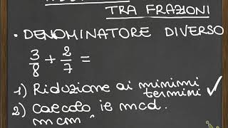 Addizione e sottrazione tra frazioni | Videolezione di matematica screenshot 3