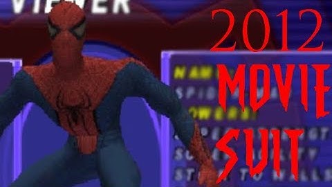 Spider-man 2000 PC - 2012 Movie suit